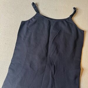Shapermint Essentials Black Compression Shapewear Camisole 3XL 62001 Adjustable